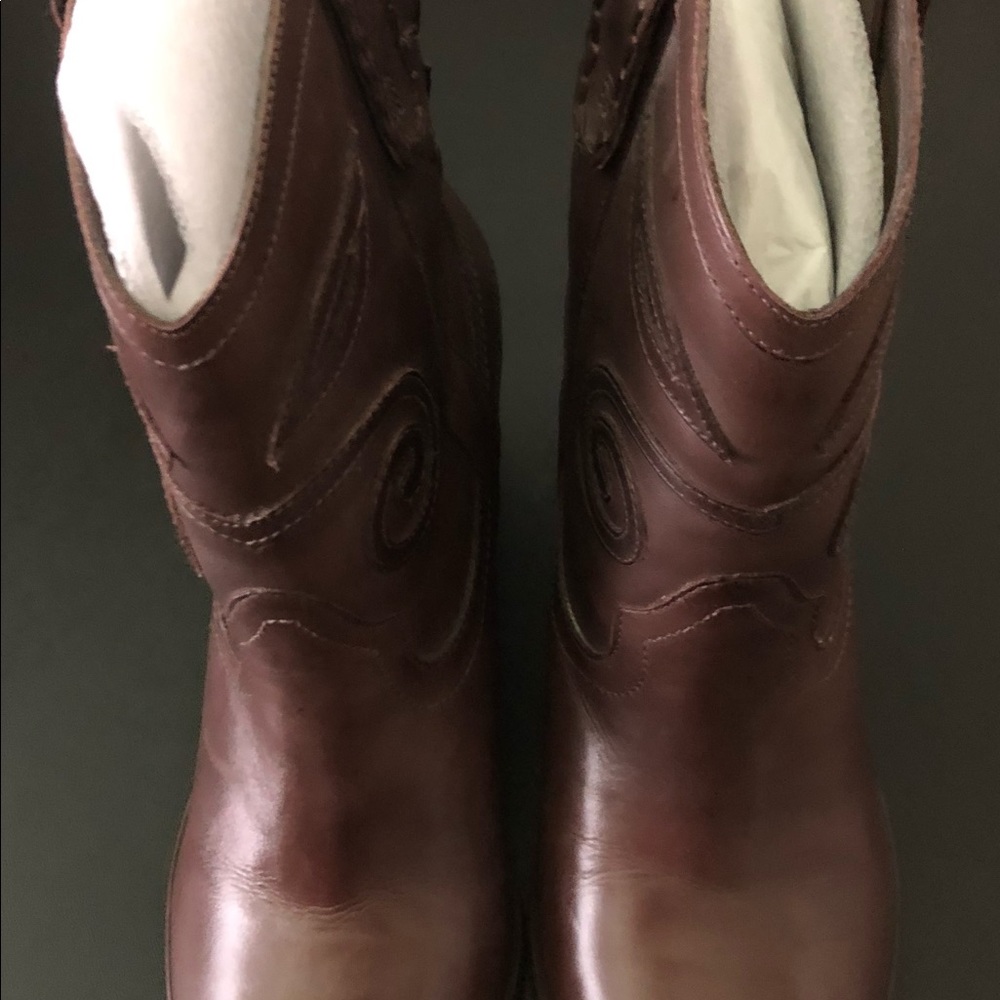 Cowboy boots.